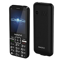 MAXVI P3 Black Телефон мобильный