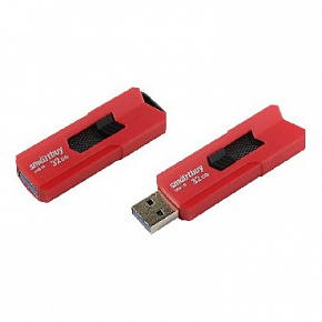 SMARTBUY 32GB STREAM RED USB 3.0 USB флеш