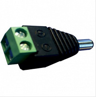 ECOLA SCPLRFESB ECOLA LED strip connector переходник с разъема штырькового (папа) на колодку под винт уп. 1 шт. аксессуары для светильников