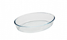 MALLONY CRISTALLINO, объем 3 л, из боросиликатного стекла, овальной формы, без ручек (005565) Форма для выпечки