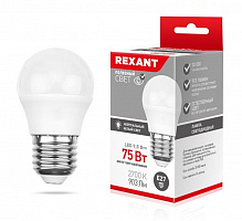 REXANT (604-039) (GL) 9,5 ВТ E27 903 ЛМ 2700 K Лампа светодиодная