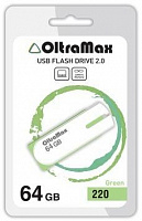 OLTRAMAX OM-64GB-220-зеленый USB флэш-накопитель