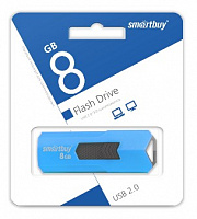 SMARTBUY (SB8GBST-B) 8GB STREAM BLUE USB флеш