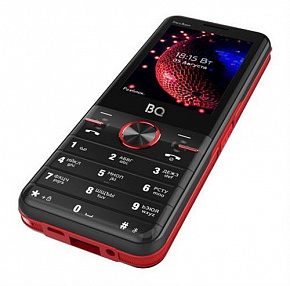 BQ-2842 Disco Boom Black+Red Мобильный телефон