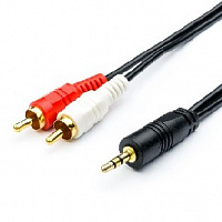 GEPLINK (AT1009) mini-Jack3.5(m)  2RCA(m) 1.5 m (5) Аудио-видео шнур