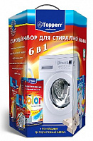 TOPPERR 3209 Стартовый набор для стиральных машин "6 в 1 Стиральный порошок