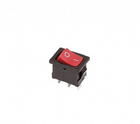 REXANT (36-2131) выключатель клавишный (RWB-202, SC-768) красный (100) Выключатель клавишный