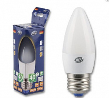 REV (32274 0) LED C37 Е27 5W, 4000K, холодный свет (5) Лампа