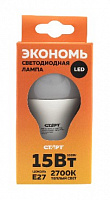 СТАРТ (17288) LEDGLS E27 15W30 WS Лампа светодиодная