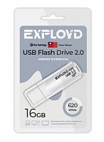 EXPLOYD EX-16GB-620-White USB флэш-накопитель