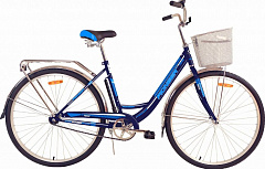 PIONEER PATRIOT 28"/18" darkblue-blue-white+ корзина Велосипед