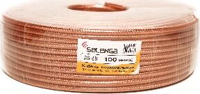 SELENGA RG6 PVC 100 м ВВ2431 Коаксиальный кабель