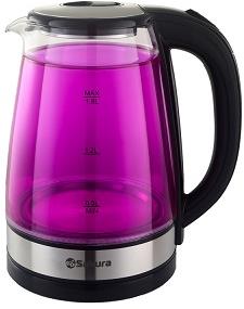 SAKURA SA-2744P 1,8л пурпурный Чайник электрический SAKURA SA-2744P 1,8л пурпурный
