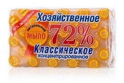 Мыло АИСТ Хоз 150г 72% классическое