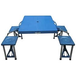 ЭКОС TD-12 Стол складной со скамейками (993085) Стол