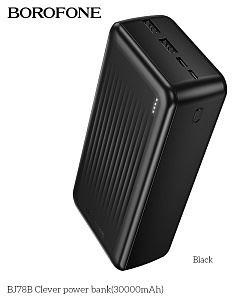 BOROFONE (6941991121517) BJ78B Black - 30000mAh 2USB Power bank
