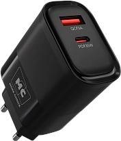 MORE CHOICE (4620202555588) NC82 1USB+1Type-C 3.0A PD 35W+QC3.0 для Type-C Type-C Black СЗУ