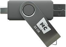MORE CHOICE (4620202559098) USB 64GB 2.0 Type-C МФ64а Silver