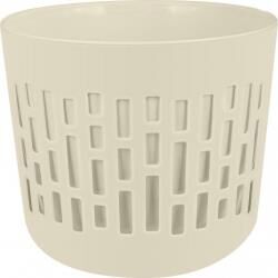 PLAST TEAM PT402210048 БЕРГЕН 1,6л D145мм со вставкой 1,4л молочный туман Горшок цветочный PLAST TEAM PT402210048 БЕРГЕН 1,6л D145мм со вставкой 1,4л 