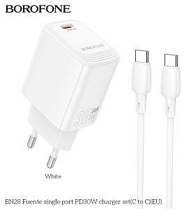 BOROFONE (6941991120312) BN28aa White СЗУ