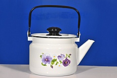 ЛЫСЬВА 27104П2 Анютины глазки эмал. 2,0л Чайник