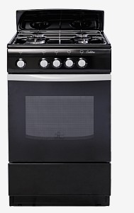 DE LUXE 5040.38Г (951120) чер Плита газовая