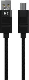 MORE CHOICE (4620202554864) K87a USB 3.0A для Type-C - 1м , черный Кабель