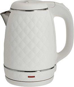 DELTA DL-1113 white (1,6л. металл/пластик) Чайник