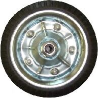 PARK Колесо металлическое 145 мм (093537) Тележки и сумки-тележки PARK Колесо металлическое 145 мм (093537)