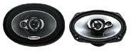 PIONEER TS-A6968S 16x24 см (6x9 дюйм.) коаксиальные четырехполосные Автоакустика
