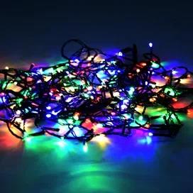 ECOLA N4GM10ELC IP44 Нить 10м 160Led RGBW 8 режимов разноцветный Светодиодная гирлянда