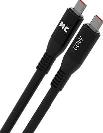 MORE CHOICE (4620202554529) K83aa USB 3.0A PD 60W для Type-C Type-C - 1 м , черный Кабель