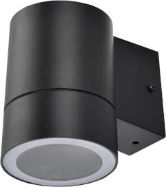 ECOLA FB53C1ECH GX53 LED 8003A 1*GX53 черный Светильник накладной влагозащищенный