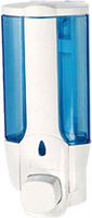 GOTA ROCIO 8403 Дозатор д/жидкого мыла настенный 380мл пластик G8403 белый 1/20 (403)