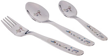 DOMENIK DMC195 Набор столовых приборов BUNNY CAR 3 предметов