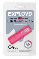 EXPLOYD EX-64GB-620-Red USB флэш-накопитель