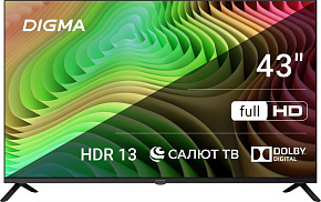 DIGMA DM-LED43SBB36 FHD SMART LED-телевизор