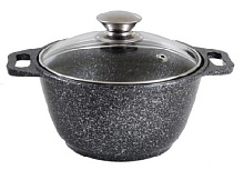 KUKMARA КМТ42а 4,0л Темный мрамор Кастрюля