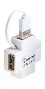 SMARTBUY (SBHA-6900-W) 4 порта белый USB-устройство