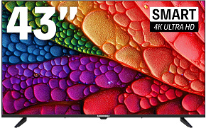 SOUNDMAX SM-LED43M04SU(черный)\Y SMART TV Яндекс
