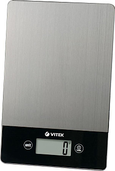 VITEK VT-2408 серый Весы кухонные электронные