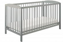 POLINI Кроватка детская Polini kids Simple 101, серый (1кор) Кровать