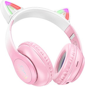 HOCO (6931474795847) W42 Bluetooth 5.3 Pink Наушники