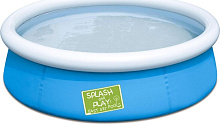 BESTWAY 57241 BESTWAY 57241 Бассейн с надувным бортом цветной 152*38 см, 477л