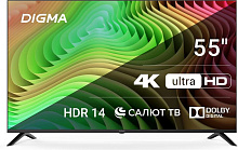 DIGMA DM-LED55UBB40 UHD SMART TV LED-телевизор