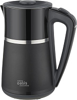 OASIS K-4SPB черный 1,7л 2200Вт Чайник электрический