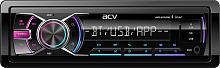 ACV AVS-601UBM (1din/мультицвет/BT/2 USB/AUX/SD/FM/3RCA/SUB/5 зон подсветки/4*50)