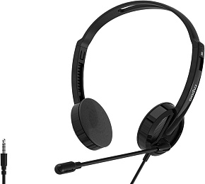 RAPOO H101 Black Гарнитура проводная