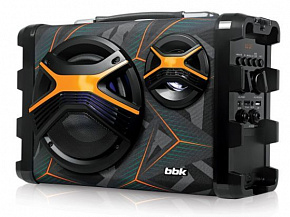 BBK BTA607 Черный/оранжевый Мидисистема
