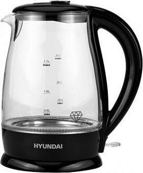 HYUNDAI HYK-G2011 (1.7л. стекло) Чайник